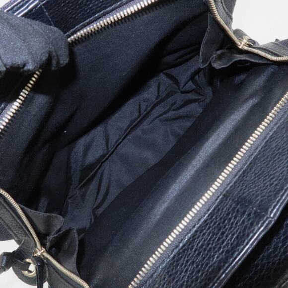 💎✨Beautiful✨💎Authentic BVLGARI Logo Mania Canvas Leather 2Way Bag Shoulder Bag - Picture 12 of 15